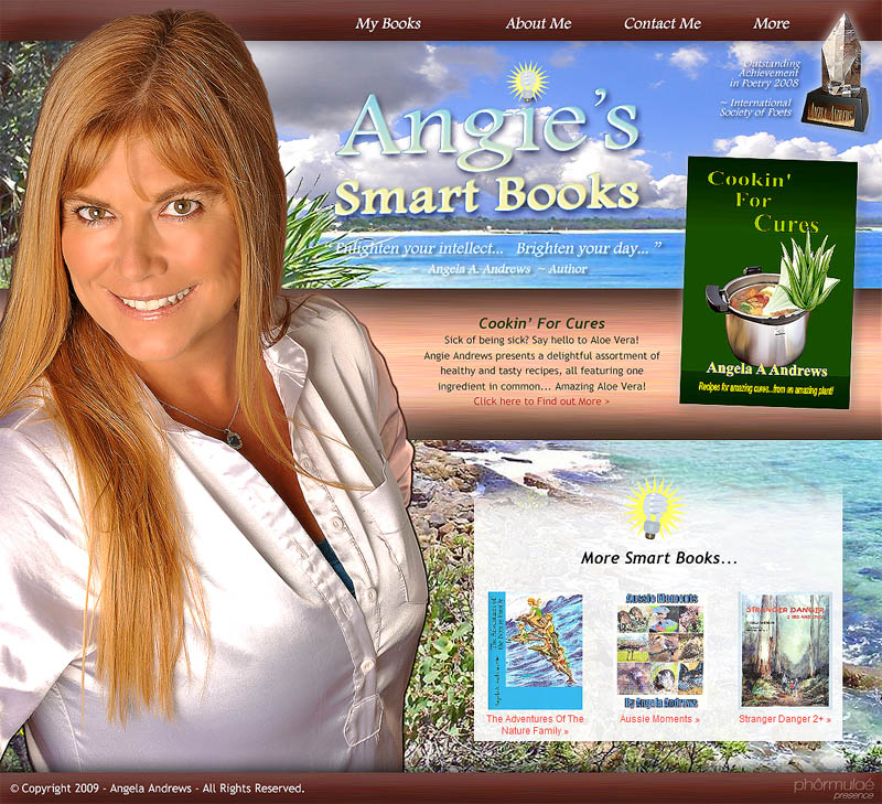 Angie's Smart Books Website 2009